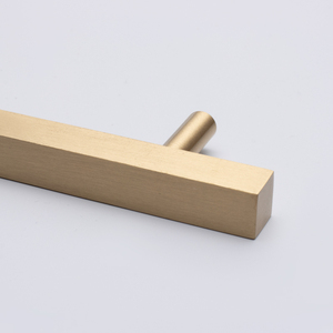 Modern 12mm Stainless Steel Furniture <strong>Knob</strong> Square Handle <strong>Silver</strong> Black Gold Kitchen Cabinets <strong>Drawer</strong> Pulls Bathroom Living Room - Product Image 5