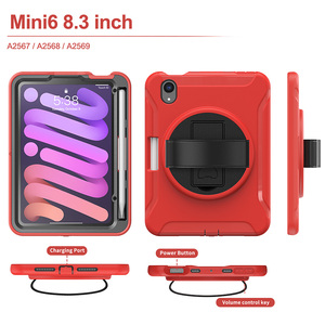 <span class=keywords><strong>Coque</strong></span> de protection antichoc robuste pour tablette enfant, compatible avec <span class=keywords><strong>Apple</strong></span> <span class=keywords><strong>iPad</strong></span> Mini 7, Mini <span class=keywords><strong>6</strong></span>, <span class=keywords><strong>coque</strong></span> universelle - Product Image 4