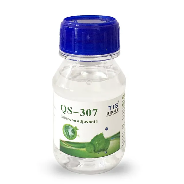 QS-307 Gemodificeerde Agrarische Adjuvantia Van Polydimethylsiloxaan Cas 27306-78-1 Met Grote Verspreidende Snelle Penetrant