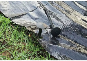 DaringFish Piquets de fixation au sol en plastique PP pour aménagement paysager, clous d'ancrage pour bordures, filet pare-soleil simple pour serre - Product Image 5