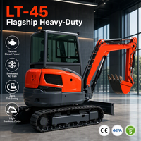 LIVRAISON GRATUITE Mini-excavatrices à moteur EPA, mini-excavatrice de 4 tonnes, mini-excavatrice sur chenilles, petite excavatrice de haute qualité avec accessoires personnalisés