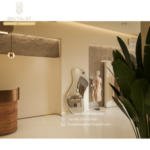 Cadeau de mode Souvenirs Boutique Décorations intérieures Présentoir de vêtements en or personnalisé pour meubles de magasin de boutique de détail - Product Image 6