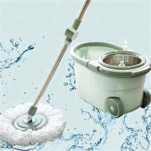 Bncompany 360 Graden Schoonmaak Mop Emmer Met De <span class=keywords><strong>Hand</strong></span> Geperst Spin Ontwerp Met Wielen - Product Image 4