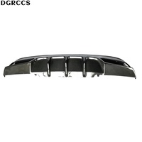 Pour mercedes-benz W205 classe C style FD fibre de carbone lèvre arrière diffuseur arrière lèvre de pare-chocs