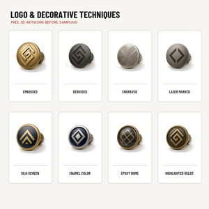 Boutons de Jeans Lavables Personnalisés avec Logo Gravé en Laiton, Boutons de Jeans en Acier Inoxydable pour Vêtements en Jean - Product Image 4