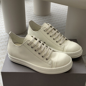 Zapatillas Negras Casuales a la Moda para Hombre y Mujer, Forro de Cuero Genuino, Cierre con Cordones, Diseño sin Cordones - Product Image 6