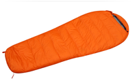 Sac de couchage imperméable pour adultes, sac de couchage léger en duvet d'oie/canard pour l'extérieur