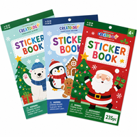 Livre d'autocollants réutilisables personnalisés et imperméables pour enfants, avec feuilles d'activités éducatives en silicone