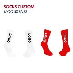 REMOULD Custom Logo Sports Socks Gift No Moq Promo Mens Custom Crew Socks Logo Brand Jacquard Knit Custom OEM Socks Manufacturer