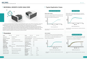 Analizzatore di Curve di Crescita Microbica da Laboratorio MGC-200 con Tecnologia a Spettro Completo, Attrezzatura per Test Microbiologici - Product Image 3