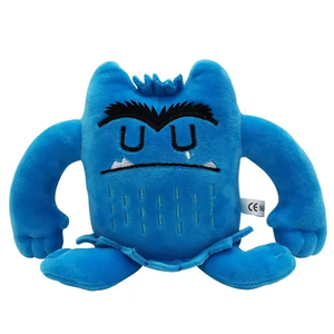 <span class=keywords><strong>Nouveau</strong></span> Style 15cm couleur monstre poupée mignon émotion petit monstre en peluche jouets PP coton brodé Techniques enfants cadeaux pour - Product Image 3