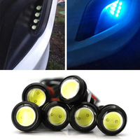YEL3 Voiture Eagle Eye Led En Alliage D'aluminium 3 Couleurs Led Eagle Eye Lumières 12V Parking Signal Lampes