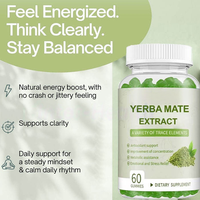 VitaSpring OEM Extrait de feuille de Yerba Maté Énergie Minceur Soutien Herbal Immunité Peau Complément Naturel Gommes de Yerba Maté