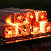 Charbon de bambou noir naturel, briquettes de barbecue écologiques sans fumée pour une utilisation en extérieur, haute qualité