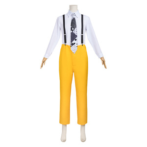 Conjunto de Disfraz Amarillo Inspirado en Jim Carrey para Halloween, Disfraz de Hombre con Componentes, Disfraces de Anime - Product Image 3