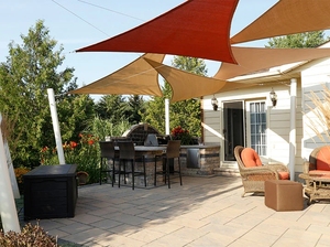Large Size <b>Shade</b> Sail Canopy Outdoor Playground Sunshade Sail Garden Patio Sun Awning - Product Image 3