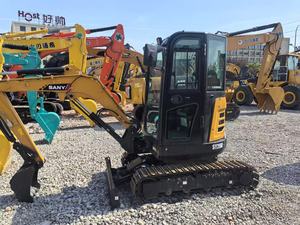 Excavatrice sur chenilles mini SY26U de 2 tonnes, comme neuve, d'occasion |   Peinture d'origine |   Modèle 2024 Hydraulique |   Moteur japonais |   Puissance de creusement élevée - Product Image 2