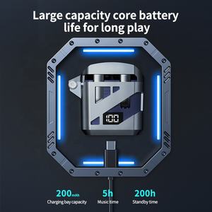 ऑडियोफोनोस सच्चा वायरलेस स्टीरियो 8d हाइफी बेस इयरफ़ोन इन-कान कूल इयरफ़ोन में-रिप्लाई बैटरी सूचक माइक्रोफोन मोबाइल फोन यात्रा - Product Image 5