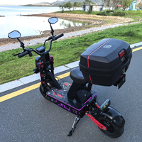 Trottinette électrique FLJ K13 avec roues de 13 pouces, 72V, haute puissance, avec application et NFC, pour adultes