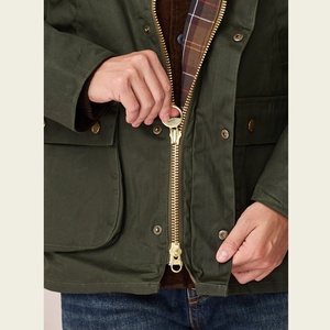 Мужская куртка с вельветовым воротником в американском стиле - Product Image 5