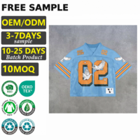 T-shirt personnalisé pour hommes Maillot de football/basket-ball/football à manches courtes du fabricant OEM avec longueur de motif vierge