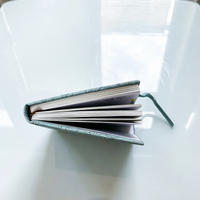 Carnet Premium A5 en Cuir PU à Couverture Rigide, Ouverture à 180°, Reliure Parfaite Durable, Papier Offset, 320 Feuilles, Vente en Gros