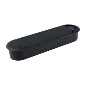 Oval Plastic Flip-Top Cable Box Office/Meeting Desktop <b>Computer</b> Cable Hole Cover Decorative Cover for Wiring <b>Accessories</b> - Product Image 4
