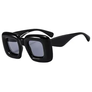 Wholesale Fashion Unique Sunglass 2023 Big Frame Designer Funny Sunglasses Women Y2K