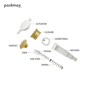 Tail-shaped head, built-in threaded switch, 32-tooth PP lotion <b>pump</b> head for conditioner, <b>shampoo</b> & shower gel - Product Image 4