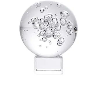 1,6 Zoll klarer Acryl Bubble Ball Kontakt Jonglierball für Körper rollen und Kopf waagen Lucite Toy Crystal Ball