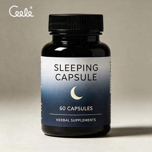 Cápsulas de Suplementos Orales Personalizadas OEM/ODM, Cápsulas para Dormir con Ashwagandha, L-Triptófano y 5-HTP, Productos de Exportación Directa de Fábrica - Product Image 3