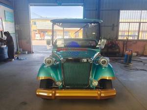 Carrito de Golf Eléctrico de Lujo de 8 Plazas, Estilo Vintage, Coche Clásico Inteligente para Uso en Clubes - Product Image 2