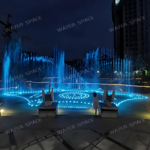 Fuente de Agua Grande para Exteriores de Acero Inoxidable Antioxidante con Espectáculo Dinámico de Agua e Iluminación LED, Proveedor de Fuentes - Product Image 4