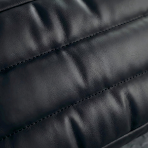 Neceser Acolchado Impermeable, Bolsa <span class=keywords><strong>de</strong></span> Aseo Acolchada, Estuche Cosmético <span class=keywords><strong>de</strong></span> Cuero PU Mate para Hombre, Organizador <span class=keywords><strong>de</strong></span> Viaje para el Cuidado Personal - Product Image 4