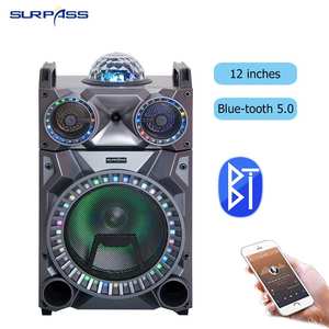 Mini haut-parleur avec batterie au Lithium intégrée, plateau Rechargeable de 12 pouces, offre spéciale d'usine, OEM ODM, en promotion - Product Image 2