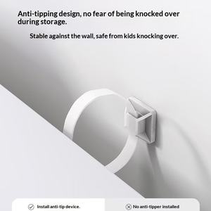 Moderno e Semplice Mobile Laterale <span class=keywords><strong>Bianco</strong></span> in Legno, Armadio Contenitore, Cassettiera per Soggiorno, Camera da Letto, Organizzazione Domestica - Product Image 4