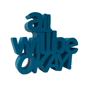 Décoration de table esthétique en bois « Tout va bien » – Idéale pour la maison, le bureau ou comme décoration de pièce originale - Product Image 6