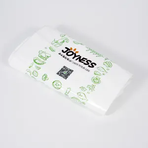 Fácil de usar, bolsa de plástico personalizada de marca, embalaje, bolsa de polietileno para compras comerciales