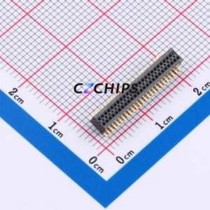 CLE-125-01-G-DV-A Pin Socket SMD,P=0.8mm Connector ( Pitch: 0.8mm )( Row Spacing: 1.2mm )( Mounting Type: Vertical Mount ) - Product Image 1