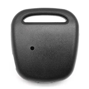 Topbest 1侧按钮孔在外壳盖远程外壳Fob汽车空白钥匙，用于T-oyota更换车辆钥匙