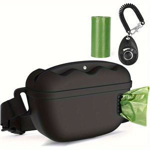 Sac de randonnée léger en silicone Baifu pour friandises et nourriture pour chien avec fermeture à ceinture, imprimé, imperméable, pour poussettes - Product Image 1