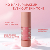 Crème hydratante Marshmallow personnalisée, crème bicolore rose et blanche pour un maquillage sans maquillage, unifie le teint