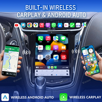 Autoradio 10,4 pouces pour Cadillac ATS CTS SRX Escalade 2013-2018, Carplay, navigation GPS, autoradio multimédia, écran de mise à niveau
