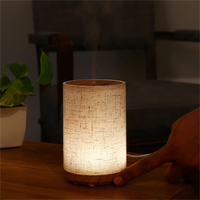 Humidificateur Électrique Air Aroma Diffuseur Tissu Ultrasonique 80ML Humidificateur D'air Huile Essentielle Aromathérapie Cool Mist Maker pour La Maison