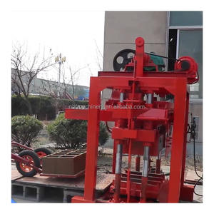 Zement-Schaumbeton-Blockproduktionslinie Ziegelform-Herstellung QT4-<span class=keywords><strong>40</strong></span> Motor-Hohlblockmaschine - Product Image 6