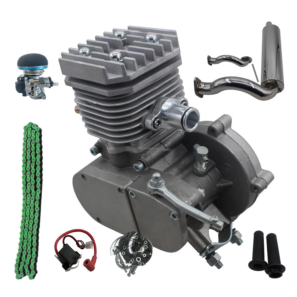 Sources Engine Bike Up to 89km / H professional bicycle engine kit 2 stroke real 85cc CNC ...