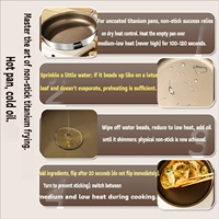 Wajan Penggorengan Stainless Steel 3 Lapis Modern dengan Dasar Rata dan Tutup Kaca Kapasitas 3-4L untuk Memasak di Kompor Induksi.