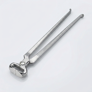 Coupe-ongles de fermeur de chevaux de 12 pouces de haute qualité, coupe-crevasses vétérinaire robuste, coupe-ongles à broches en acier inoxydable allemand réutilisable - Product Image 1