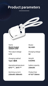 <span class=keywords><strong>Rizador</strong></span> <span class=keywords><strong>de</strong></span> <span class=keywords><strong>Pestañas</strong></span> Eléctrico Portátil Recargable por USB con 2 Modos <span class=keywords><strong>de</strong></span> Calentamiento, <span class=keywords><strong>Precio</strong></span> <span class=keywords><strong>de</strong></span> Fábrica al por Mayor - Product Image 5