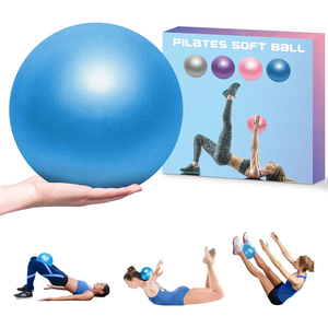 Tùy Chỉnh <span class=keywords><strong>Pvc</strong></span> Lõi Đào Tạo Nhỏ Tập Thể Dục Bóng Tập Thể Dục 9Inch 25Cm Nhỏ Yoga Pilates Bóng Cho Tập Luyện - Product Image 1
